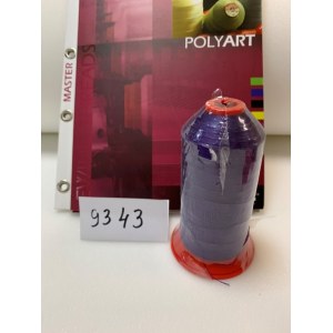 Нитки POLYART 9343  20/3 фиолетовые